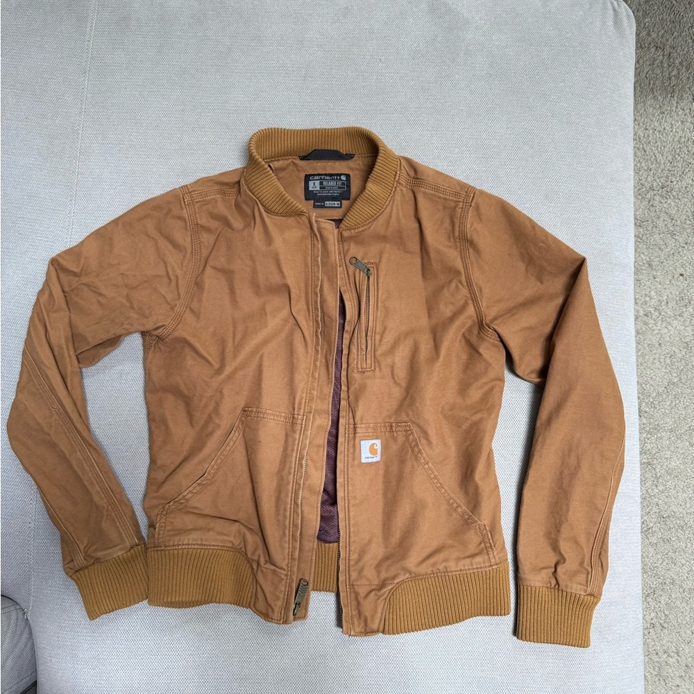 Carhartt Brown Bomber Jacket